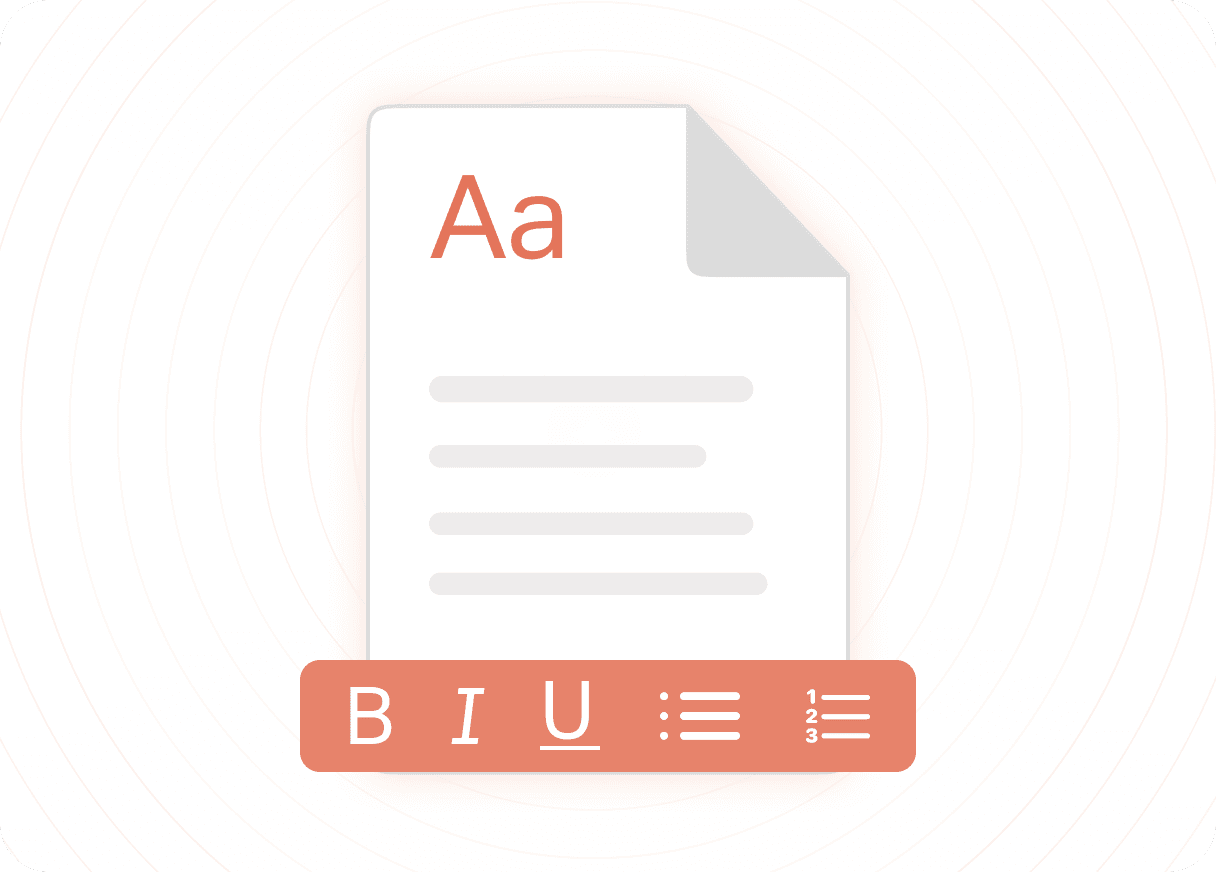 Draft in Word